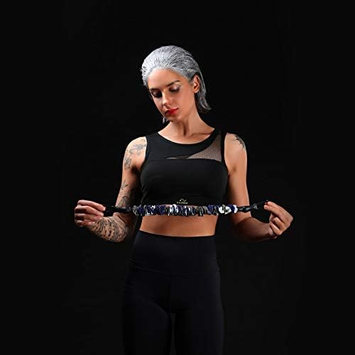 INNSTAR Upgraded Portable Home Gym 5.0, Full Body Workout System with Resistance Bands, Detachable Fitness Bar, Handles, Door Anchor for Home, Travel, Gym