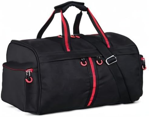 Gym Bag for Women and Men 35L Small Travel Bag for Sports, Gyms and Weekend Getaway with Wet Clothes Compartments Mini Heavy Duty Duffel Bag