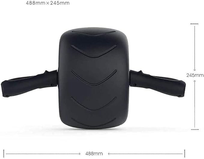 Ab Roller Wheel Exercise Equipment Wider Abs Wheel Roller for Core Workout Abdominal Exercise Home Gym Core Fitness Trainer Machine Automatic Rebound and Multiple Angles Ab Wheel