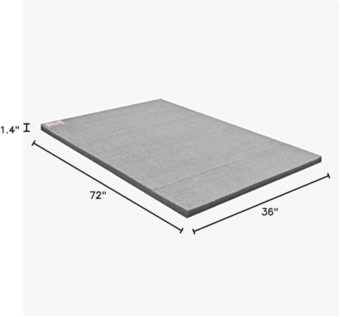 FlooringInc's Rollout Carpet Top Cheer Mat, Perfect as a Gymnastics Mat, Tumbling Mat or Portable Cheerleading Gym Mats for Home Workouts and Practice