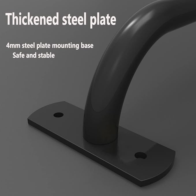 Chin Up Bar Wall Mounted Pull up bar - 32MM Steel Pipe, Home Office Gym Fitness bar, Male Female arm core Strength Training Equipment (Size : 120CM)