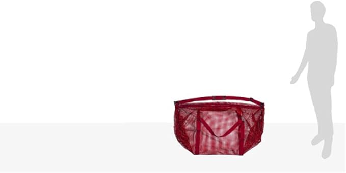 Champion Sports Mesh Duffle Bag – Oversized Breathable Gear Bag with Zipper & Shoulder Strap for Sports, Gym & Travel