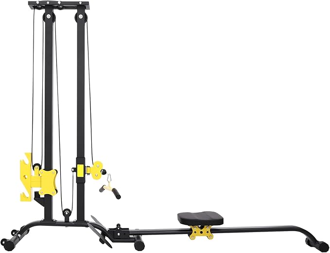 Multifunctional Fitness Rack,Small Strength Training Fitness Equipment,Adjustable Height Fitness Rack,Folding Structure Home Gym Strength Training Fitness Equipment