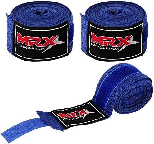MRX BOXING & FITNESS Boxing Hand Wraps 100% Cotton Multi Colors Great for MMA Boxing Muay Thai Kick Boxing Training 118, 160, 180 Length