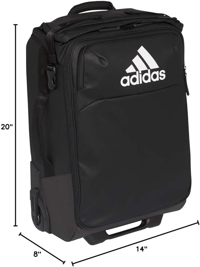 adidas Trolley Small Training Bag With Wheels And Telescoping Handle