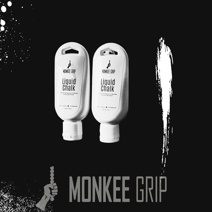 Liquid Hand Chalk Non Slip Better Grip Climbing Weightlifting Gymnastics Quick Dry Made in America Travel Size