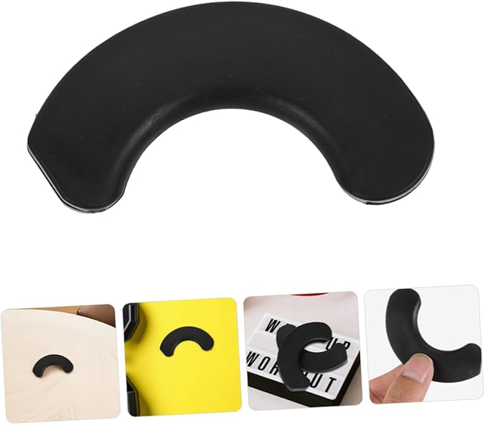 Milisten 12pcs Barbell Pad Set Workout Bench Pad Replacement for Squats Hip Thrusts Gym Equipment