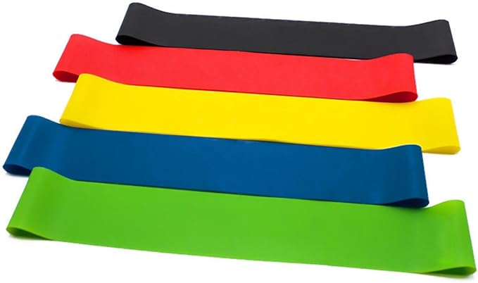 Resistance Bands for Working Out,5-Levels Elastic Exercise Bands for Women and Men Pilates,Yoga,Body Stretching,Booty Legs,Stretch Bands for Fitness,Training,Workouts,Working,Physical Therapy