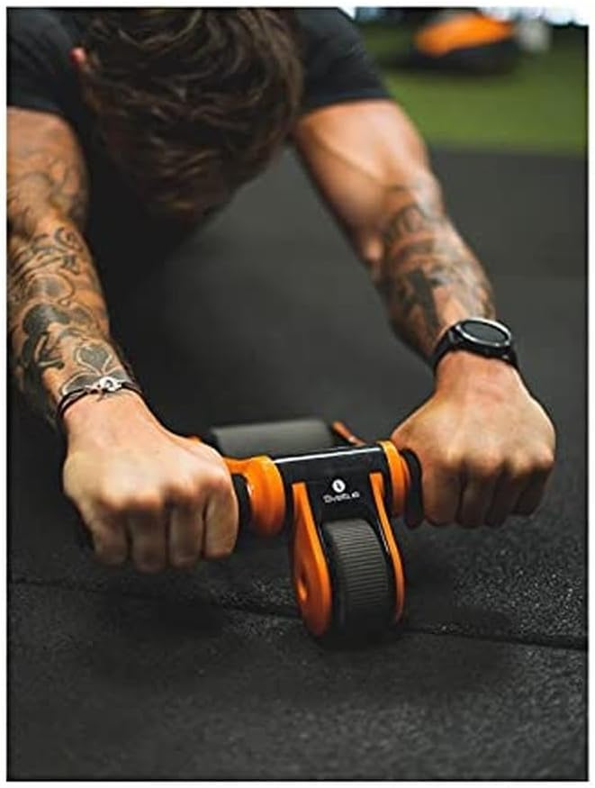 Sveltus AB Roller Abdominal Trainers Unisex Adult, Orange and Black