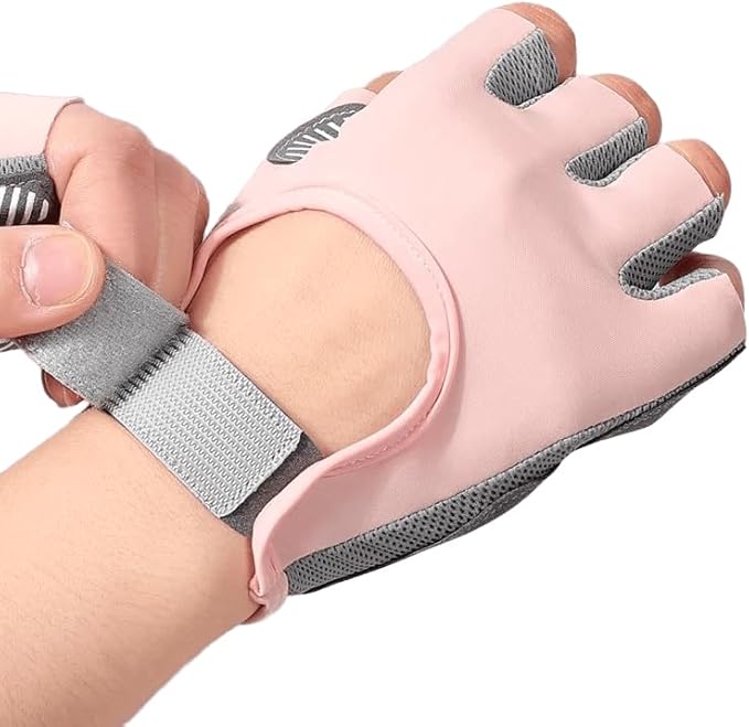 INOGIH Unisex Non-Slip and Durable Workout Gloves Sports Fitness Gloves for Weight Lifting Cycling, Gym, Training
