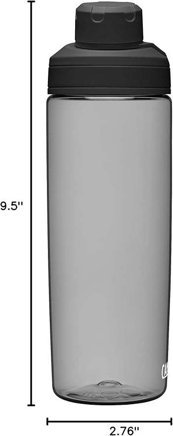 CamelBak Chute Mag BPA Free Water Bottle with Tritan Renew - Magnetic Cap Stows While Drinking
