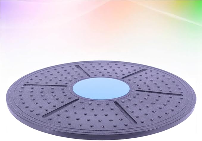 Happyyami Professional Anti-Slip Wobble Balance Board for Home Workout Yoga and Stability Exercises Random Color