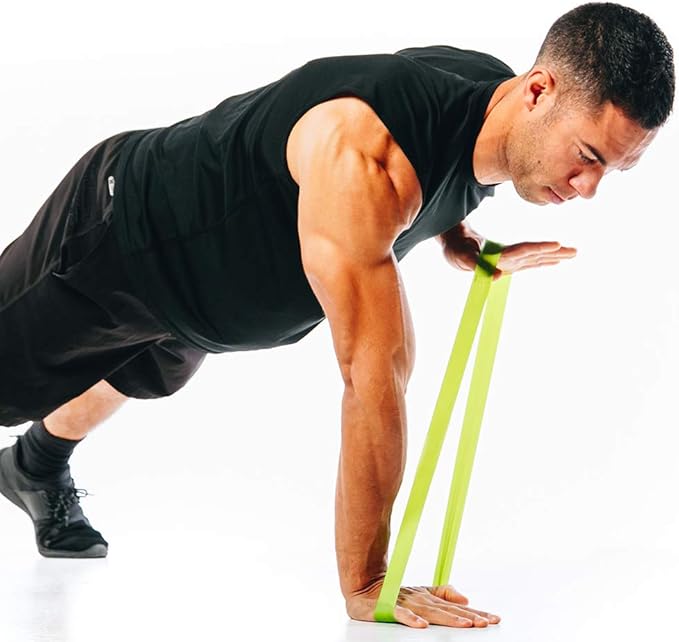 Hyperwear Mini Loop Resistance Bands, Set of 5 Levels – Fabric-Free Elastic Bands for Glute Activation, Physical Therapy, Rehab, Mobility & Strength Training