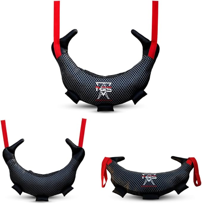 PGS Strength Training Bag, 11LB/33LB/55LB, Fitness Sand Bag, Home Gym Weight Training, Multifunctional Workout Bag - UNFILLED