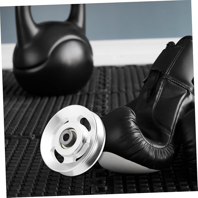 2pcs Heavy Duty Gym Pulley Wheel for Fitness Equipment Smooth Silent Bearing for Home Gym Pulley System and Attachments for Cable Machines and Strength Training