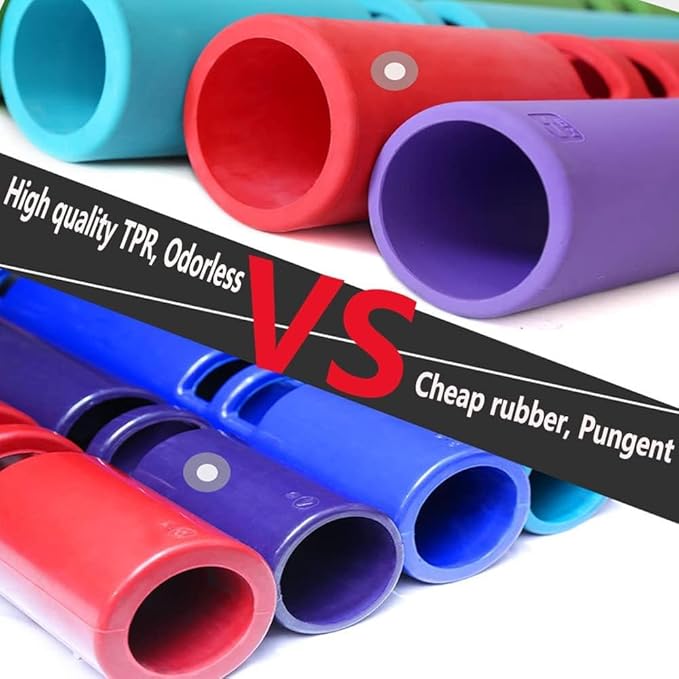 Multicolor 4 to 12kg Fitness Tube Portable Durable Training Rubber Weight Bar Weight Bearing Fitness TPR Barrel for Loaded Movement Training