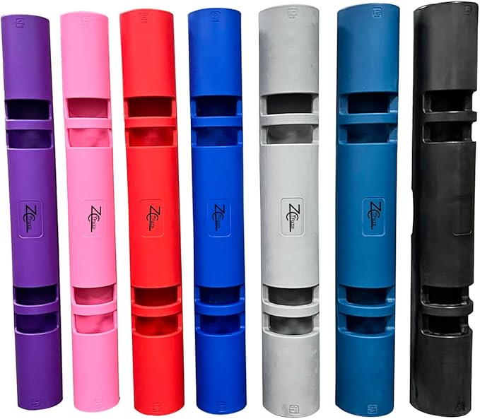 Multicolor 4 to 12kg Fitness Tube Portable Durable Training Rubber Weight Bar Weight Bearing Fitness TPR Barrel for Loaded Movement Training