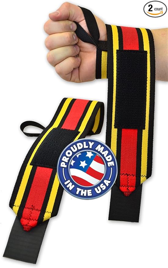 Titan Signature Series Gold Wrist Wraps