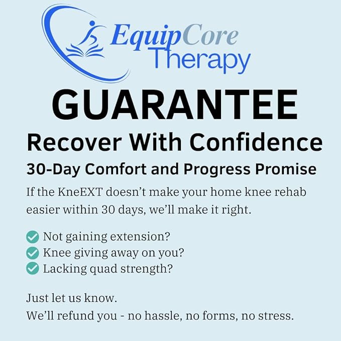 KneEXT Heel-Cup Foam Roll | Post-Surgery Knee Replacement Recovery Aid | Dual-Function Wedge for Terminal Knee Extension & Short Arc Quad Exercises