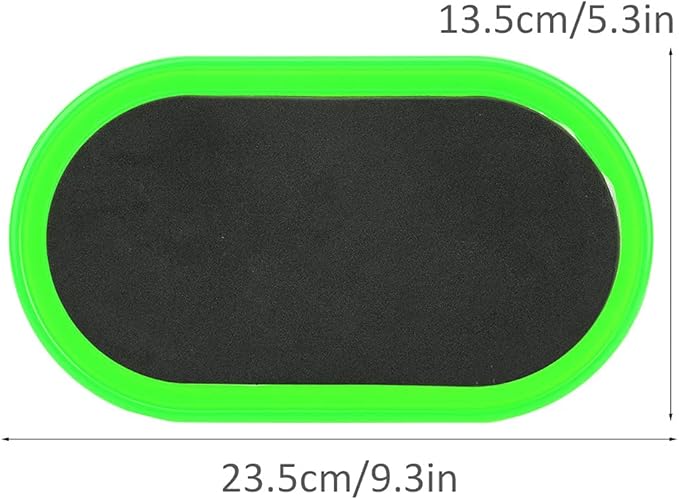 Workout Sliding Disc Sliders, 2 Pcs Core Stability Fitness Equipment, Yellow - Durable EVA and ABS Material, Full Body Muscle Training for Home and Gym