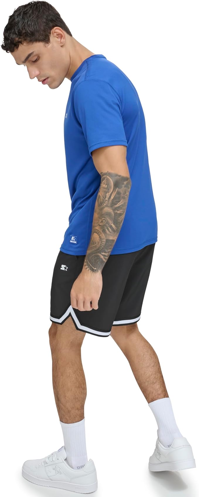 Starter Men's Quick Dry Short Sleeve Lightweight UPF Active Top