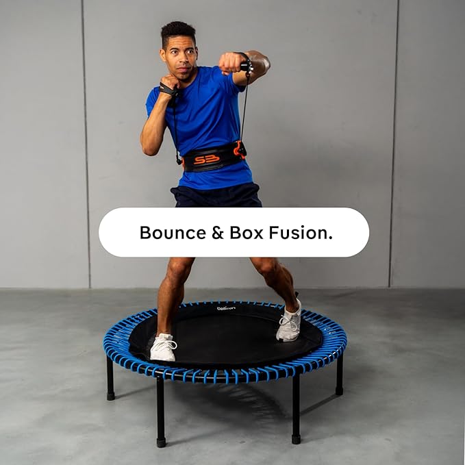 Shadowboxer Home Gym Set | Full Body Workout for Cardio, Strength & Fat Loss | Ergonomic Handles & Adjustable Belt