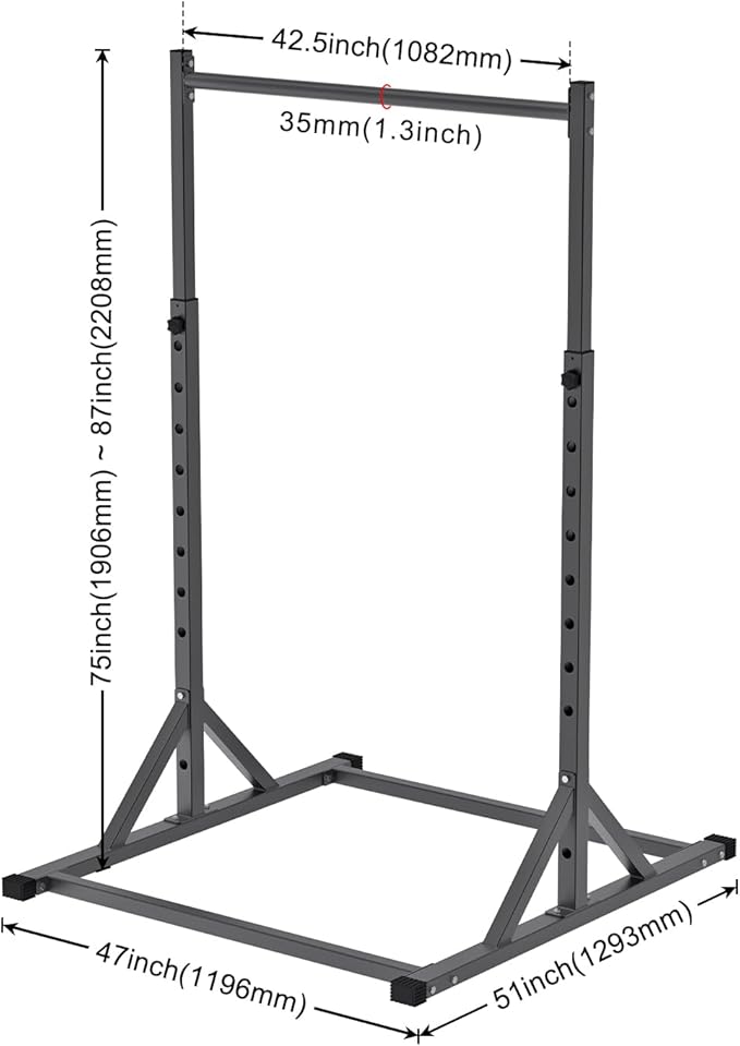 SELEWARE Power Cage Accessories, Dip Handles, Pull‑Up Stations, and Multi‑Grip Training Attachments