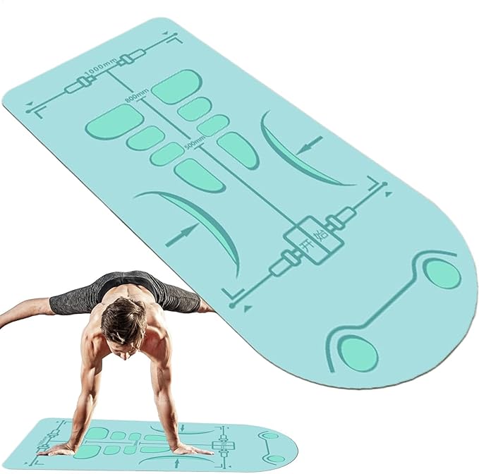 Exercise Equipment Mat - Extra Long Yoga Mat Non-Slip 5.25x2.3ft | Men And Women Exercising Mat, Sound Insulation Knee Joint Protector Pad For Ab Roller Wheel And Workout Accessories