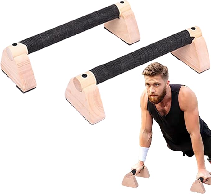 Push Up Bar – Calisthenics Strength Bars, Portable Workout Handles | Non-Slip Ergonomic Grip Stands, Stable Training Equipment Set for Home Gym, Chest Arms Core, Fitness Room, Daily Routines,