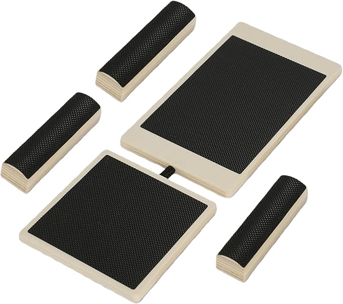 Adjustable Balance Board for Home Gym - Multi-Purpose Ankle & Foot Strengthener for Stability Training, Physical Therapy, Calf Stretches and Core Workouts - Non-Slip Exercise Equipment for All Levels