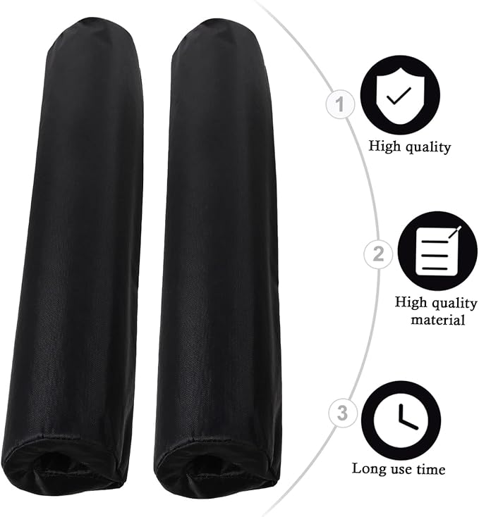 Happyyami 2Pcs Barbell Pad Squat Protector Shoulder Support Cover for Neck and Hips Fitness Workout Cushion for Weightlifting Comfortable for Relief