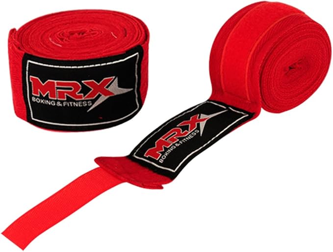 MRX BOXING & FITNESS Boxing Hand Wraps 100% Cotton Multi Colors Great for MMA Boxing Muay Thai Kick Boxing Training 118, 160, 180 Length