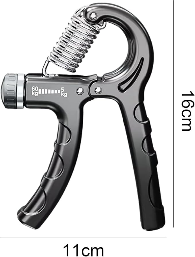 Grip Strength Trainer,Adjustable Resistance 5-60kg Hand Grip Strengthener,Hand Exerciser for Muscle Building