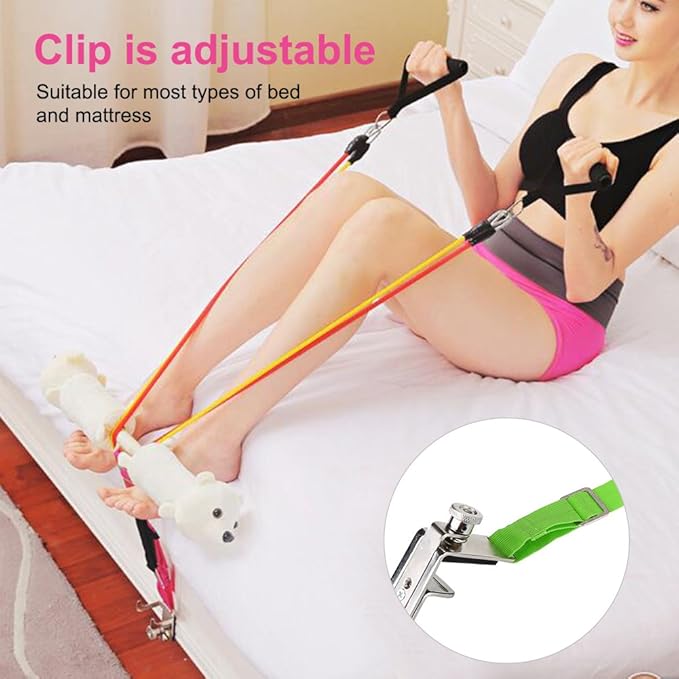 Bed Sit-Ups Fitness Equipment - Portable Exercise Body Muscle Strength Fitness Home Workout Sports Equipment for Belly Abdomen Exercise Lose Weight Home Travel