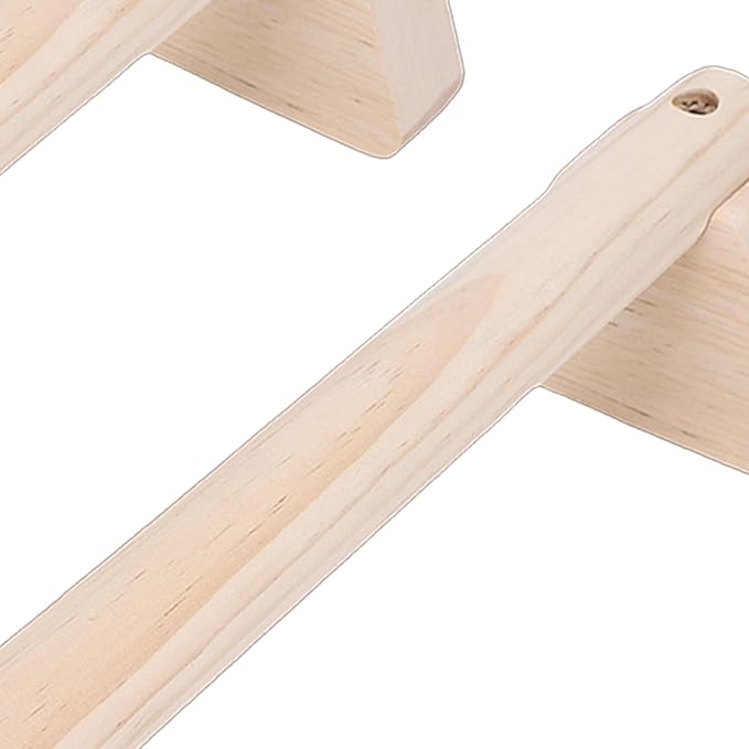 Diydeg Wood Push Up Bar, Parallettes Bars with Non Slip Base, Handstand Trainer Pushup Handles, Calisthenics Equipment for Men and Women Strength Training, Home Fitness, Workout