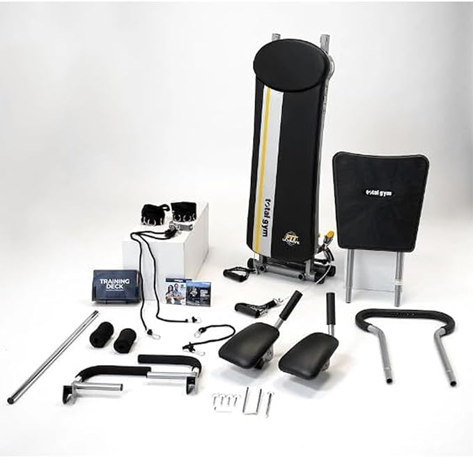 Total Gym Workout Machine, Home Gym Fitness, Full Body Strength Training Equipment