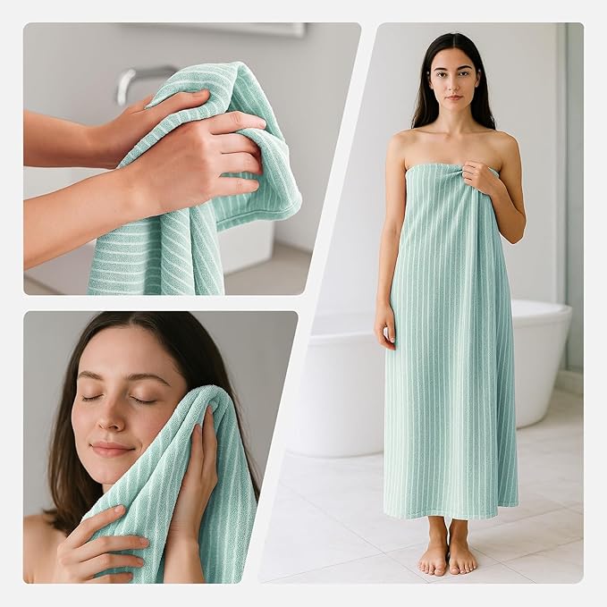 Microfiber Bath Towel 35x70 Inches - Ultra Soft Quick Dry, Lightweight for Gym, Spa, Travel | Hotel Grade & Multi-Use| Single Pack