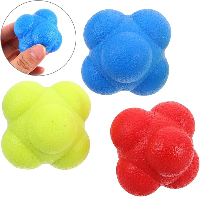 Milisten 3pcs Agility for Hand Eye Coordination Training Lightweight Reaction for Multi-Sport Use Improve Reaction Speed and Coordination Skills for Athletes and Fitness Enthusiasts