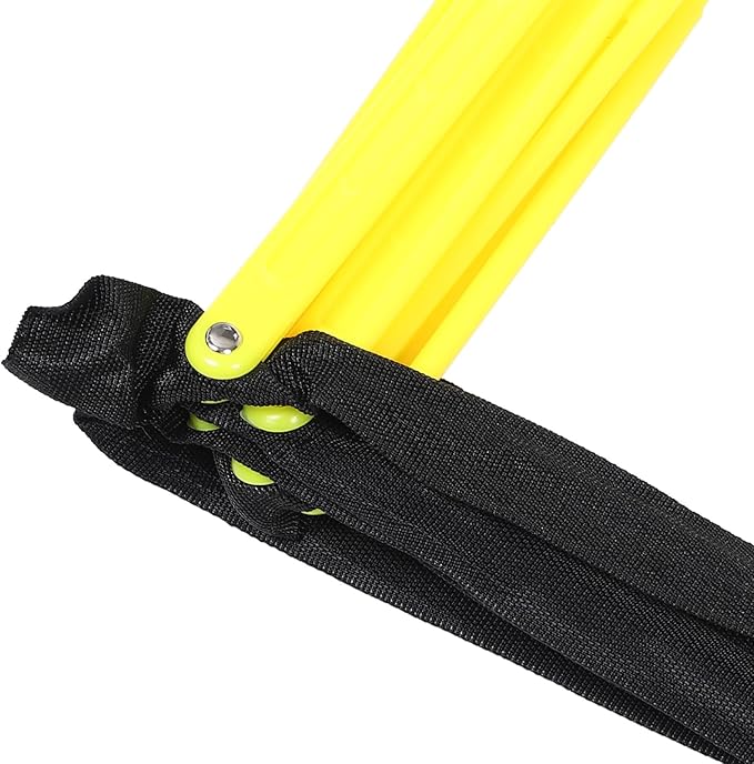 Homoyoyo Multi-Sport Agility Ladder with Nine-Square Rope Design Portable Workout Ladder for Football and Soccer Speed Training for Footwork and Conditioning