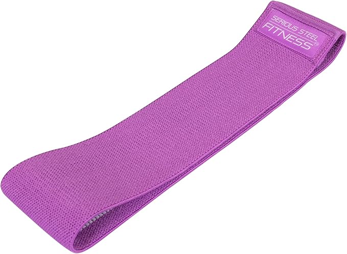 Serious Steel Fitness Hip and Glute Activation Band | Squat & Deadlift Warm-up Band for HIPS and Glutes