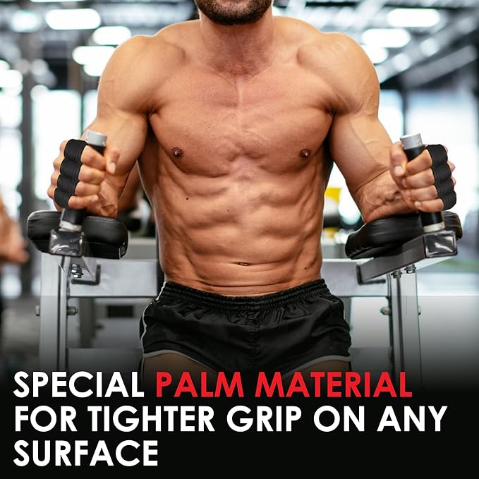 AYRO Workout Gloves for Men & Women β Gym Gloves for Men, Weight Lifting Gloves, with Wrist Support, Breathable Palm Padding, Non-Slip Grip β Ideal for Gym, Fitness, Cross Training, Cycling Gloves