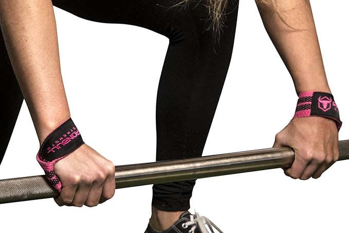 Lifting Wrist Straps for Weightlifting (1 Pair) – Padded Lifting Straps for Deadlifts, Powerlifting, Strength Training & Bodybuilding – Gym Straps for Men & Women