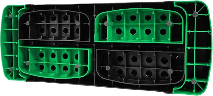 BalanceFrom Aerobic Step Platform Trainer with Adjustable 3-Level Risers, 400 Pound Weight Capacity – Non-Slip Exercise Stepper for Cardio, Strength, and Fitness Workouts, 31", Multiple Colors
