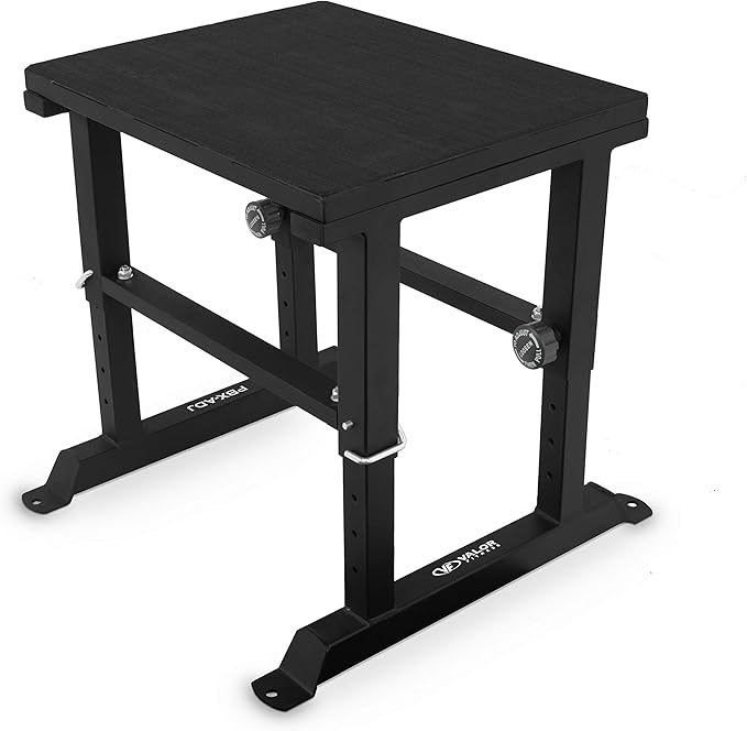 Valor Fitness Adjustable Plyobox – Improve Speed, Agility, Power & Strength, Adjustable 18” to 31” for Plyometric Training and Jump Exercises