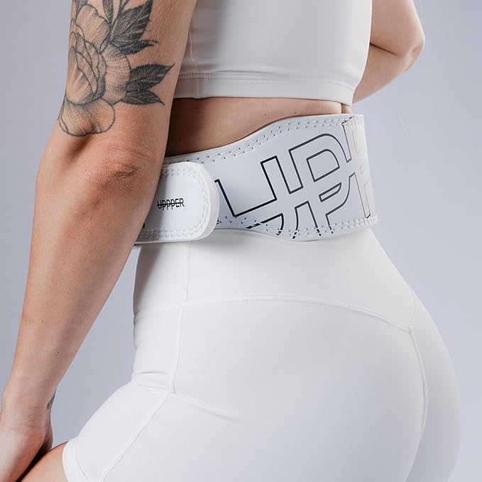 UPPPER Weight Lifting Belt - Double Prong 4” to 2.5” Tapered Premium Lifting Belt for Men and Women - Ultimate Back Support For Weightlifting and Powerlifting | Premium Fitness Gear