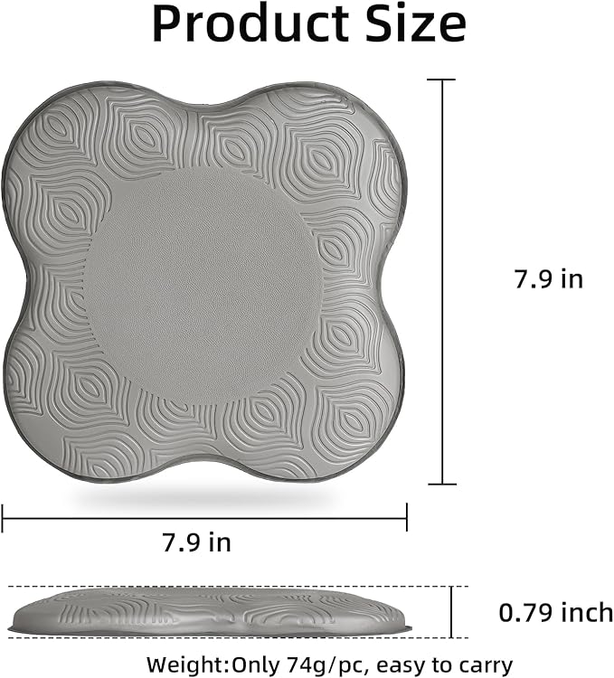 2 packs Yoga Knee Pad Mats Extra Thick for Knees Elbows Wrist Hands Head Foam Pilates Kneeling pad Yoga Knee Cushion Thick Exercise Pads for Knees Elbows Wrist Hands Head Foam Pilates Kneeling pad,Support Foam Pads for Women and Men