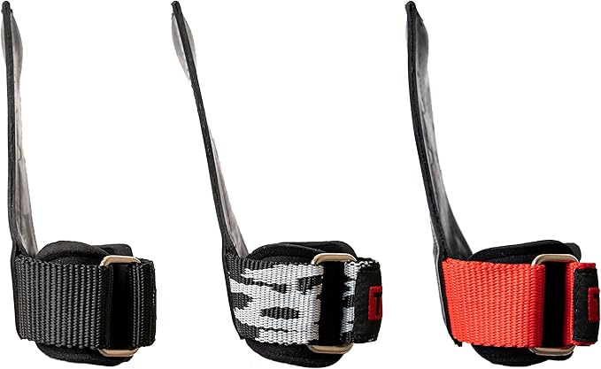 True Form Grips Weight Lifting Gloves Heavy Duty Straps Alternative Power Lifting Hooks Best for Deadlifts Adjustable Neoprene Padded Wrist Wraps Support Bodybuilding Pro Workout