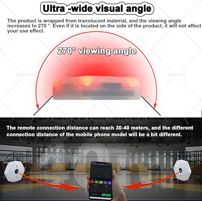 Reaction Training Lights with App for Speed and Agility Exercises, Fun for All Ages