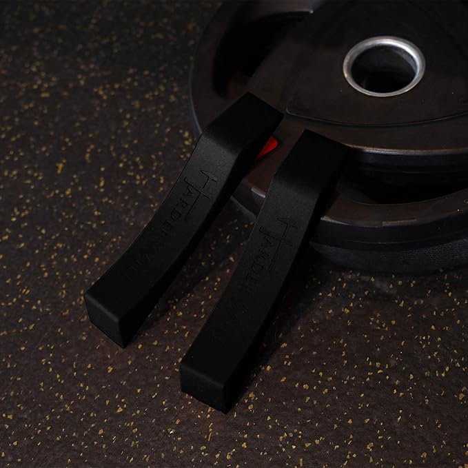 HarderWill Deadlift Jack Alternative (1 Pair) Easy to Load and Unload Weight Plates, Perfect for Deadlift, Crossfit, Powerlifting, Weightlifting, Home Gym for Your Gym Bag
