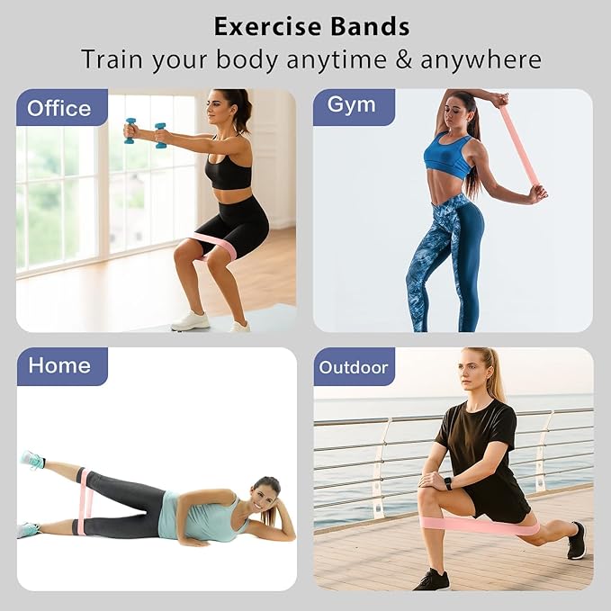 1 Pack Resistance Band for Men and Wowen, Rubber Band for Pilates,for Yoga, Latex Band for Working Out